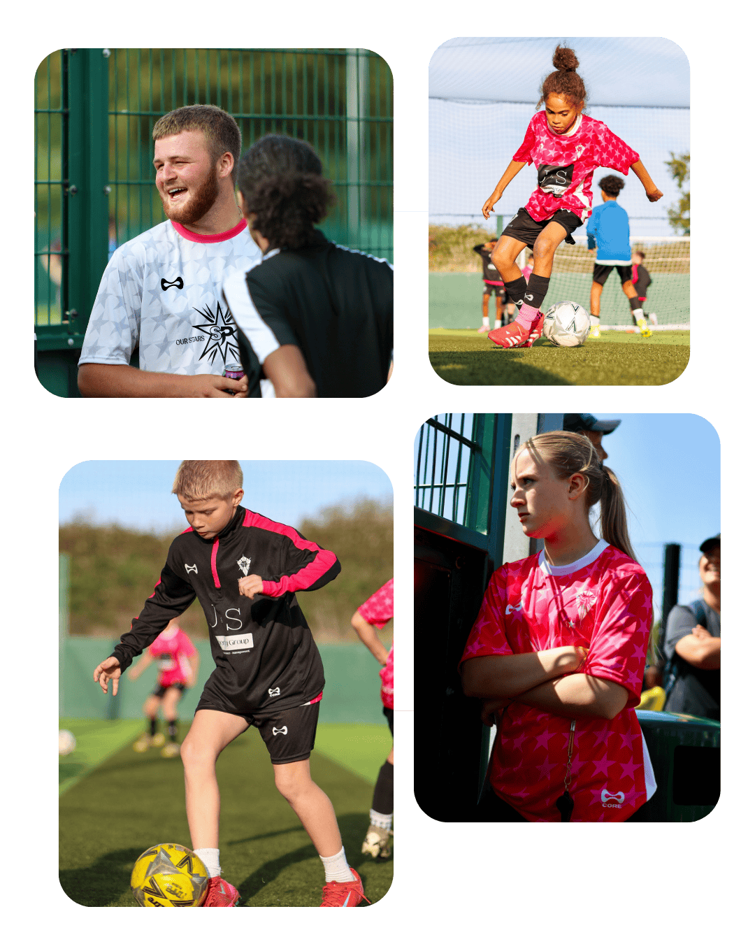 Star Player player kits by CORE Teamwear